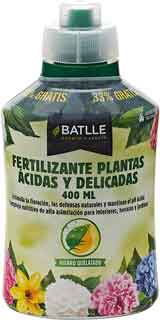 Fertilizante para plantas Ã¡cidas BatllÃ© en Amazon. Plantas en Galicia.