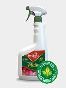 Antitaladro geranios. Insecticida geranios Fertiberia.