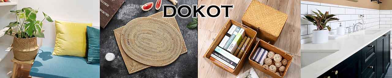 Dokot, cestas de mimbre para el hogar. Descubre su colección en Amazon.