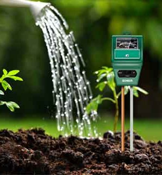 Medidor de pH y humedad del suelo Sonkir, MS02.